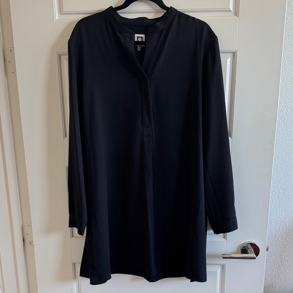 Anne Klein Black Blouse